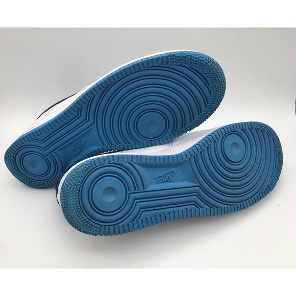 Nike Air Force 1 Low First Use Sneakers White/University Blue DA8478-100 Mens 13 - Picture 9 of 11